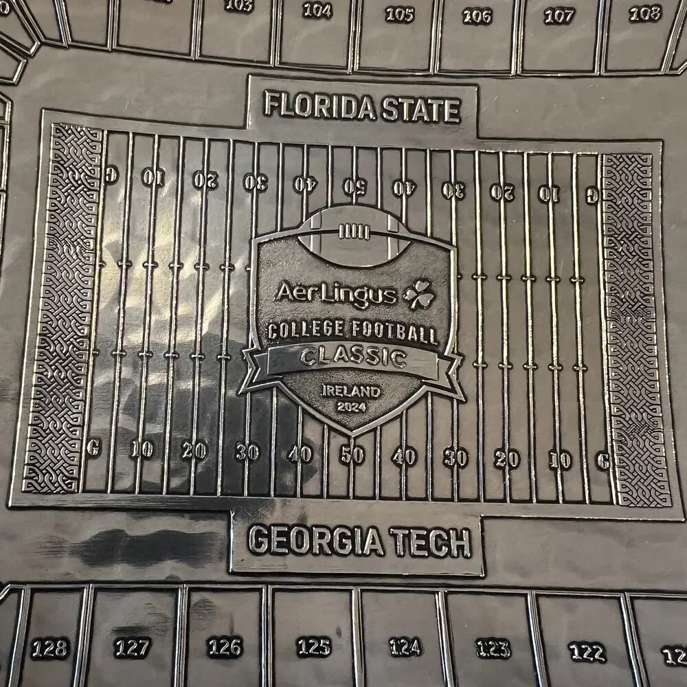 Florida State vs Georgia Tech 2024 Football Classic Aer Lingus Stadium Dish